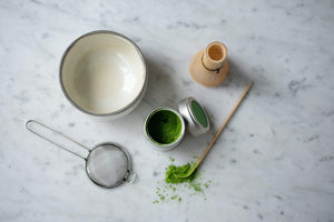 Milk Street Store - Matcha Kari Black Japanese Matcha Tea Set