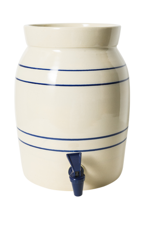 Milk Street Store - Martinez Pottery Martinez Pottery Handmade 1 Gallon Stoneware Vinegar Crock