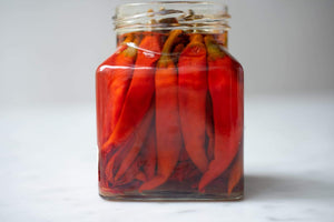 Milk Street Store - Masseria Mirogallo Diavolicchi Hot Peppers in Extra Virgin Olive Oil