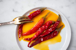 Milk Street Store - Masseria Mirogallo Diavolicchi Hot Peppers in Extra Virgin Olive Oil