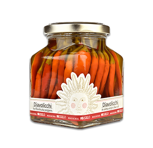 Milk Street Store - Masseria Mirogallo Diavolicchi Hot Peppers in Extra Virgin Olive Oil